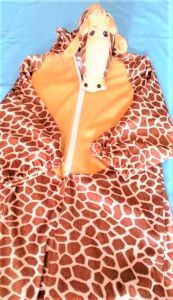 Kids Costumes to Hire - Giraffe Onesie 1